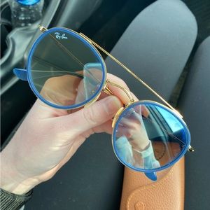 Rayban Round double bridge Sunglasses